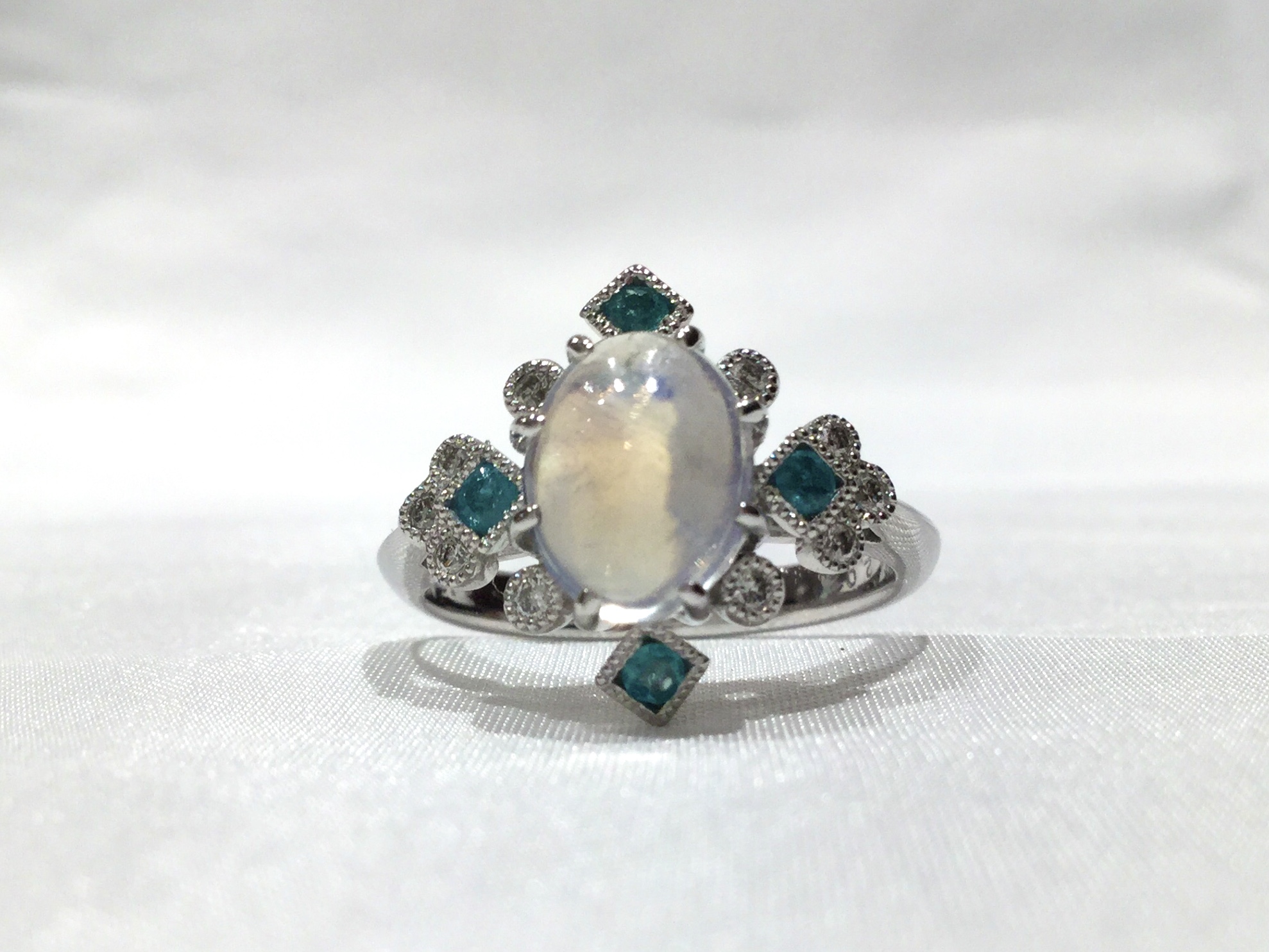 ムーンストーン リング ぜに屋本店オフィシャルホームページ 長崎市佐世保 質の買取 融資 販売