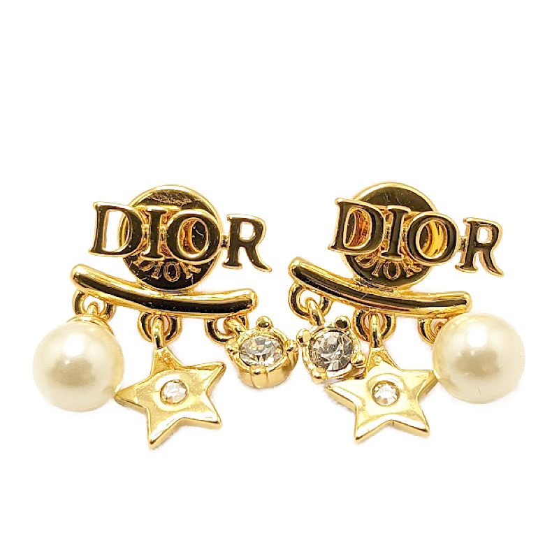 【大人気商品】Dior ロゴリング スター 定価53,000円 ゴールド