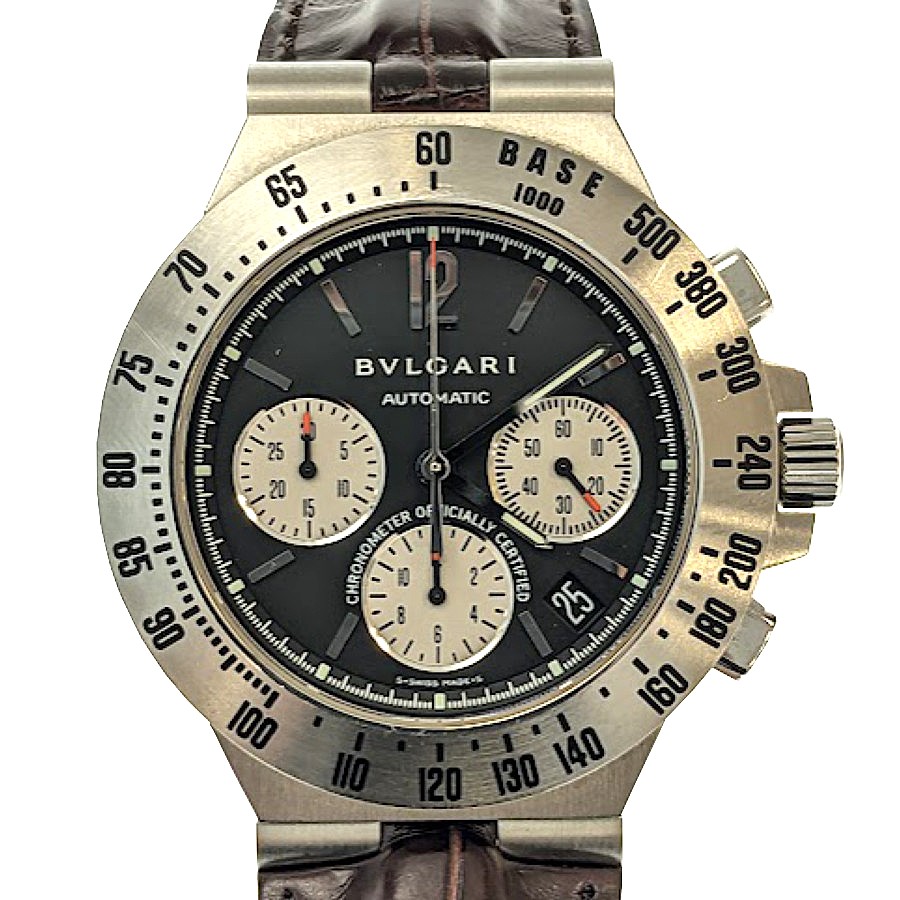 ブルガリ　BVLGARI　タキメトリック クロノグラフ　CH40STA