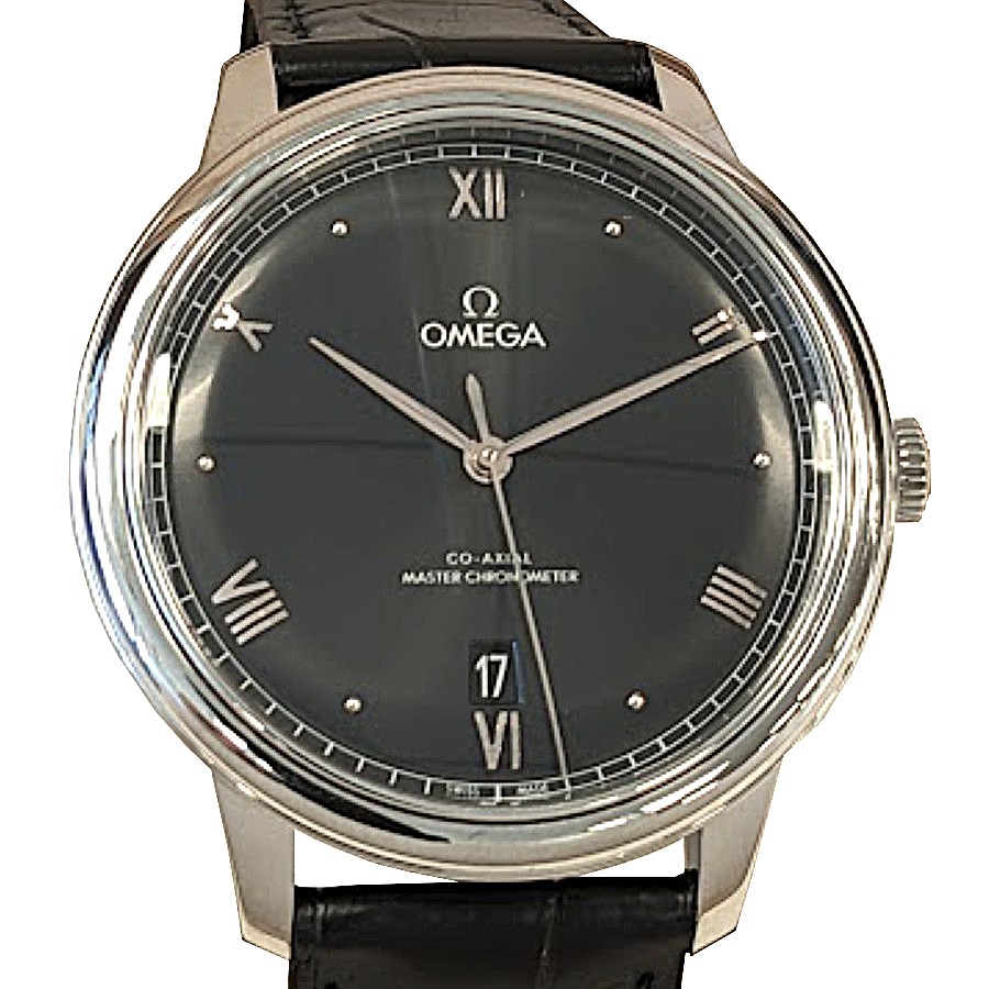 オメガ　OMEGA　デビル プレステージ コーアクシャル クロノメーター　434.13.40.20.01.001