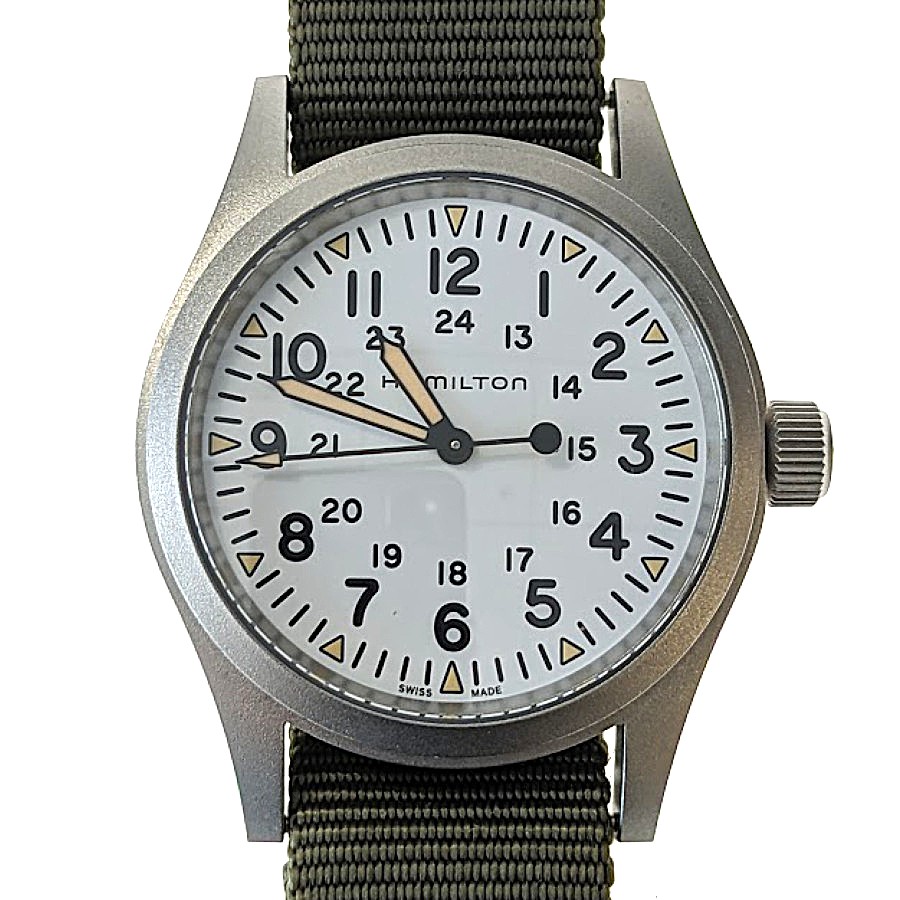 ハミルトン　HAMILTON　カーキ フィールド　メカニカル　H69 439 411