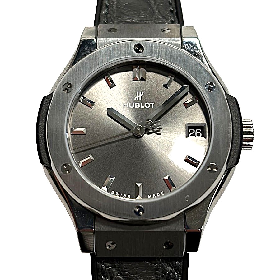 ウブロ　HUBLOT　クラシック フュージョン レーシング グレー チタニウム 581.NX.7071.LR